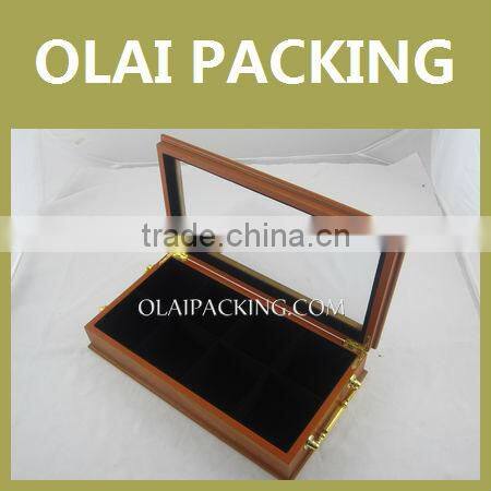Luxury Variety Wooden Tea Chest Box with 30 Large Pyramid Real Leaf Tea Bags