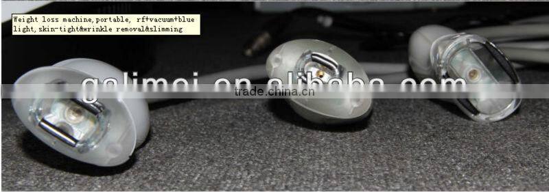 Blue RF system for wrinkle removal and body sculptor