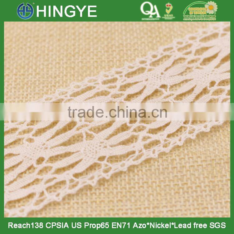 New arrival 100% cotton crochet lace pattern for dress H1652