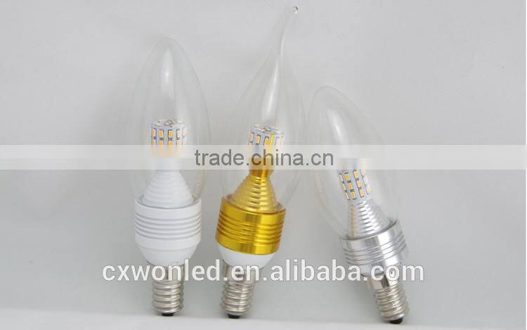 3W Led Candle Light, E14 Led Candle Light Bulb, 3W High Quality Led Candle Lightings