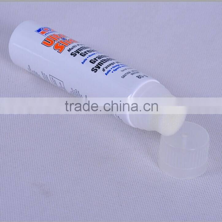 Industry oil Tubes , 85g PE soft tube with Sponge Applicator