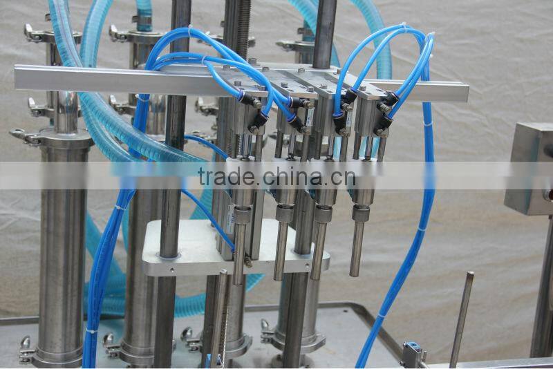 Piston fill mineral and pure water filling machine