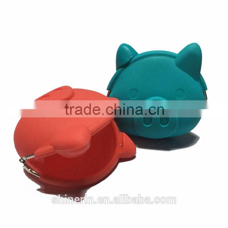 Piggy Coin Bank Wholesale Candy Jelly Silicone Purse Women's Fashion Coin Bag Wallet