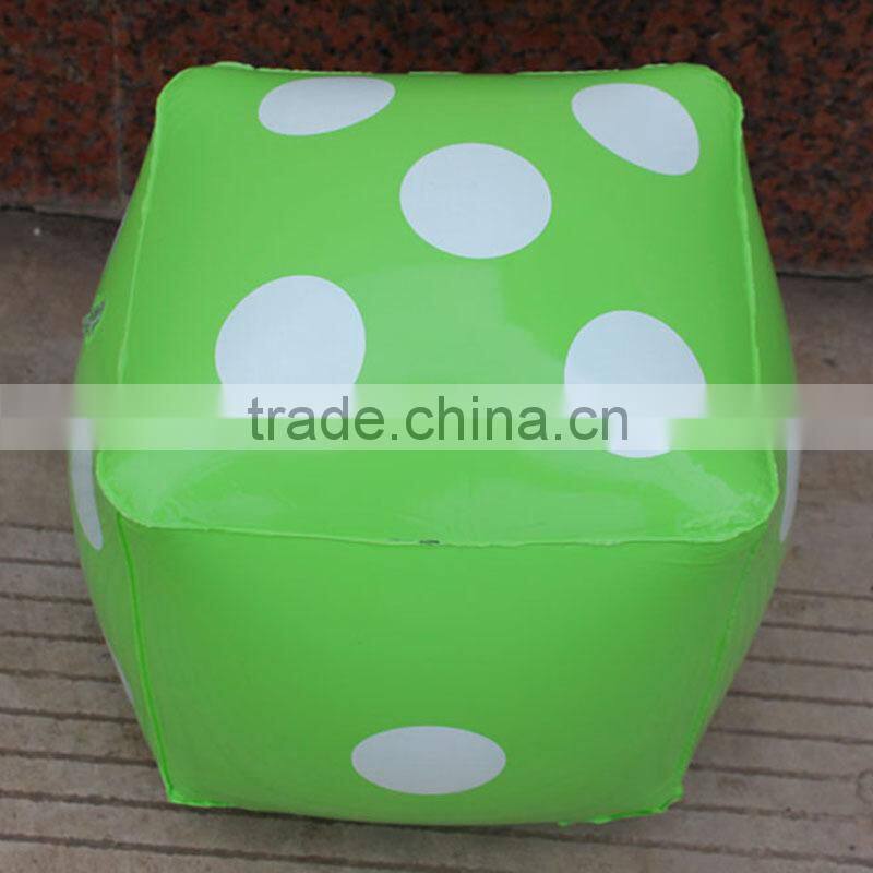 2016 hot sale promotional inflatable dice toys