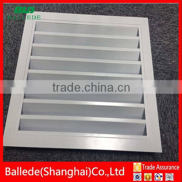 HVAC system aluminum fresh air louver