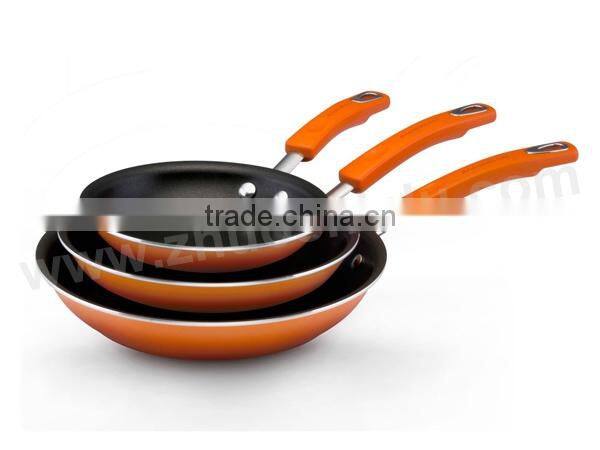 Aluminum Nonstick Pressed/ Forged Ceramic Coating Deep Fry Pan Puncake Pan Pizza Pan Cake Pan