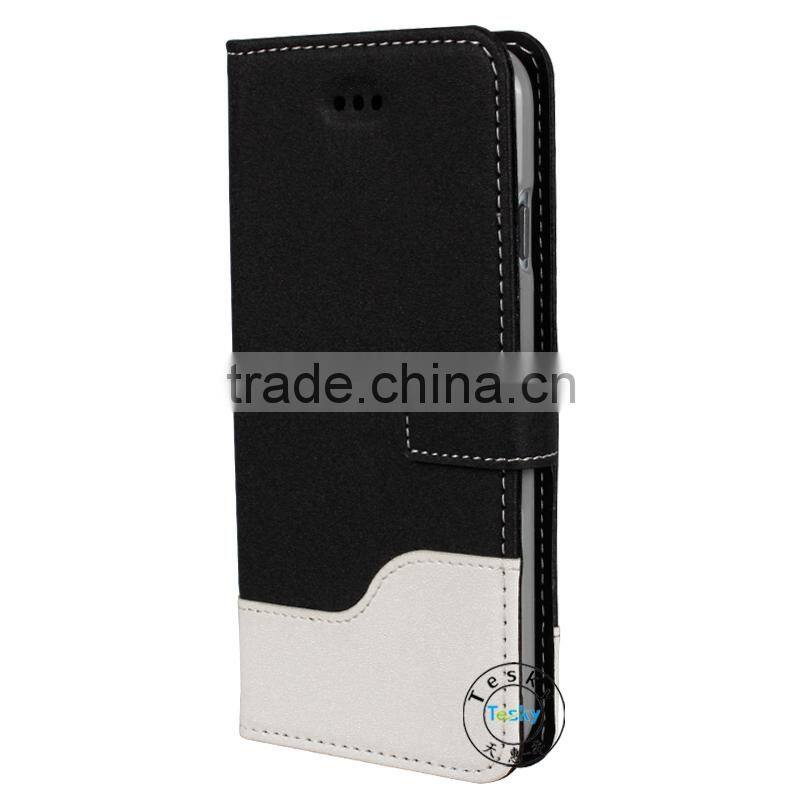 For Iphone 6 Case, Magnetic Button Leather Phone Case Cover For Iphone 6