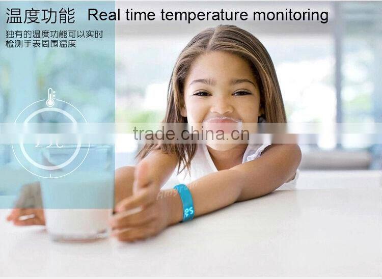 6 Color Smart Sports Bracelet original Fitbit flex health records pedometer step counter thermometer wireless