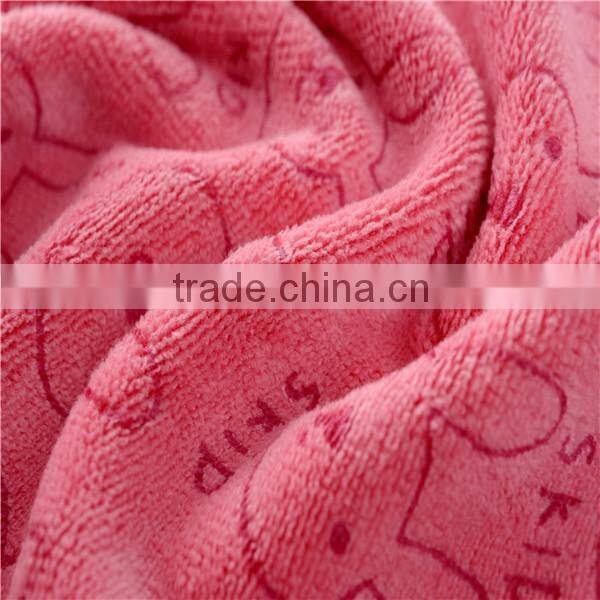Hot Towel Good Quality Microfiber Sanding Printing Hand Face Square Towel 6087 Wendy Brand Made in China Gaoyang Town