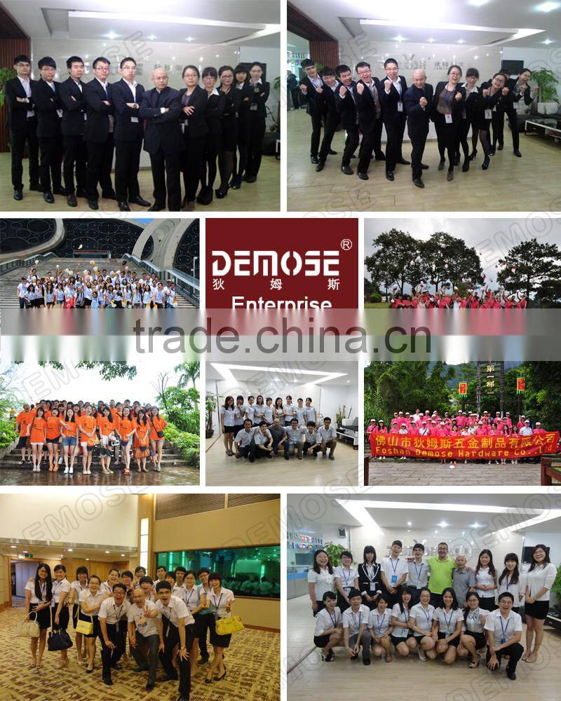 decorative glass partition for bedroom / double panel sliding glass door