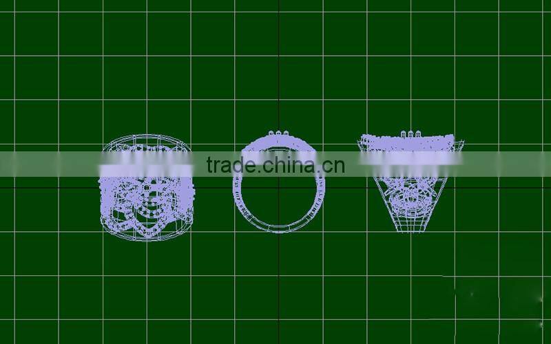 CAD custom jewelry china , 3d jewelry cad models