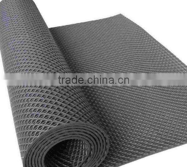 pvc S mat with hole for waterproof china bath mats