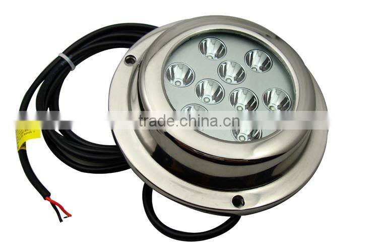 27W red blue green boat yacht marine underwater LED light