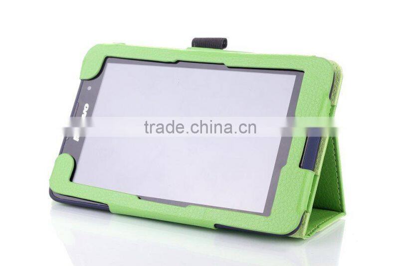 Hot Selling Ultra Slim 7 inch for Lenovo A3300 Tablet Folding Stand Cover Case