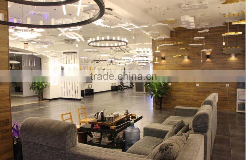 Concise table lamps with Brown Fabric shade From Guzhen facotry MT4027S