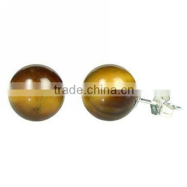 Beads fashion earring tiger eye beads earring jewelry