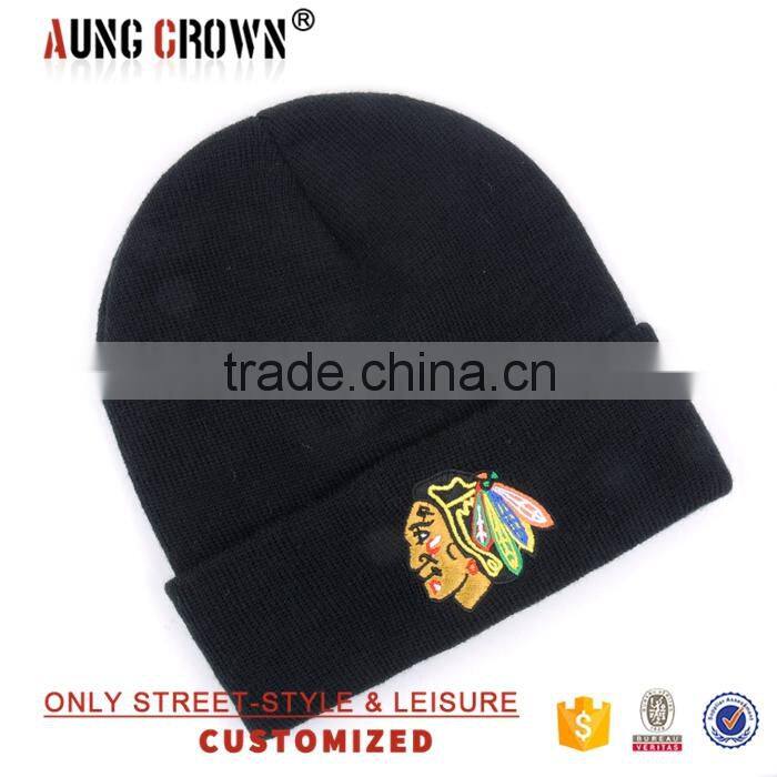 2016 new custom unisex design beanie hat/cap