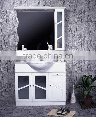 Printing Furniture Luxury European Standard Lacquered Bathroom Furniture