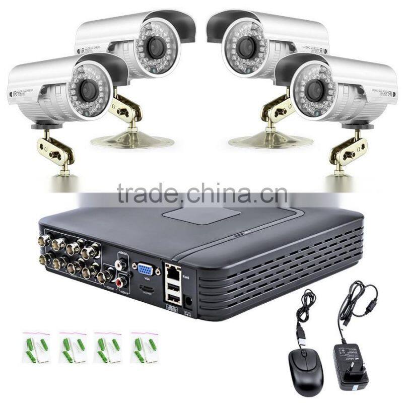 New support 4ch 720P realtime playback 4CH H.264 1080P AHD DVR 1 SATA HDD (MAX 6TB ) HI3521 Chip AHD CCTV DVR Recorder
