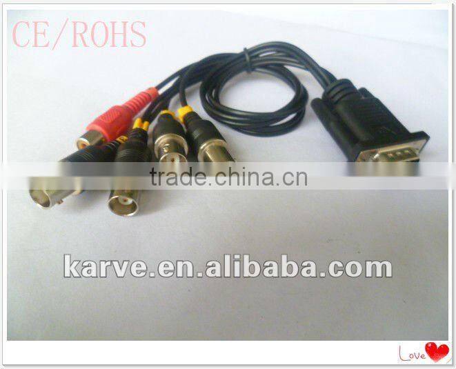 G-KARVE HDB15P M 4BNC F+red RCA F cable
