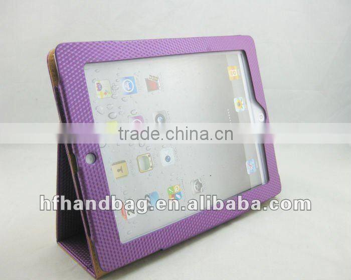 Violet Flat computer&To get on the Internet package leather bag