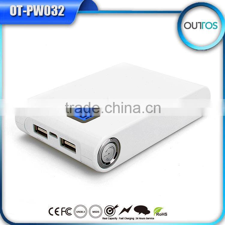 Latest Product Mobile Phone Portable Charger 8800mah with LCD Display Screen