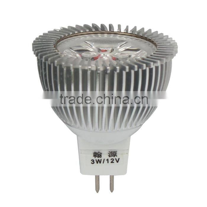 HUGEWIN Ruizhixing 3w 12v mr16 led spotlight bulb lamp led easy use