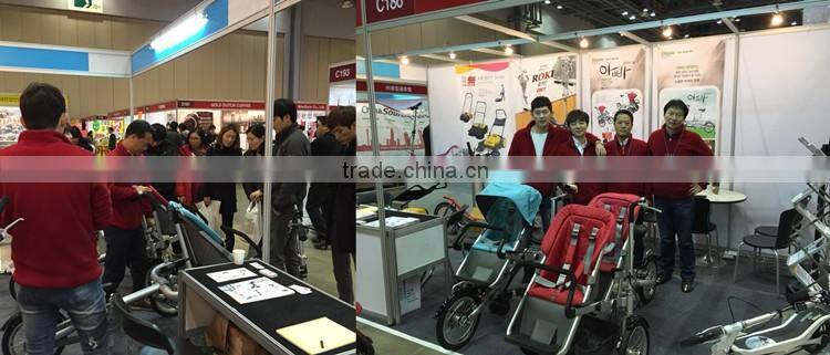 Family Electric Child Trailer Stroller Mother Foldable Baby Bike