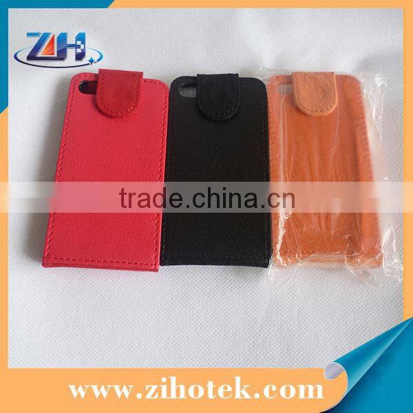 Sublimation Blank Leather Cell Phone Case for iphone 4/4s
