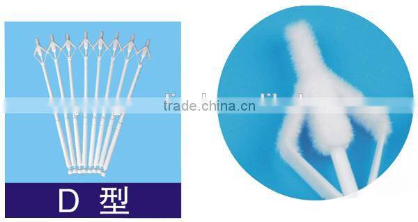 20mm length Medical Cervical Cytology Brush of different colors