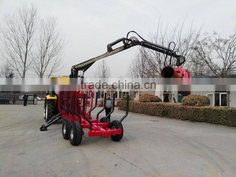 shandong sunco agricultural equipment atv wood trailer