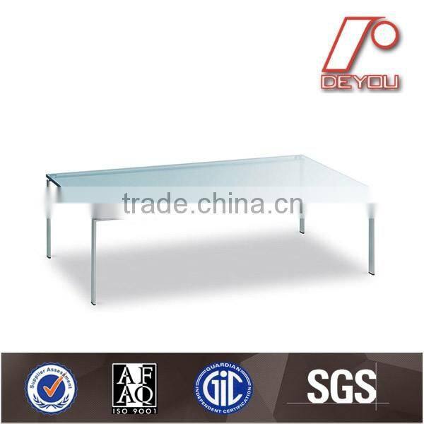 Sofa Center Table, Glass Tea Table Design, Clear Tempered Glass Tee Table CT-500A