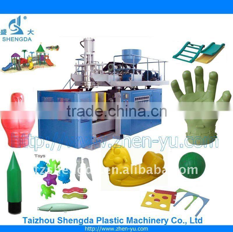 plastic toy rocking horse blow moulding machine