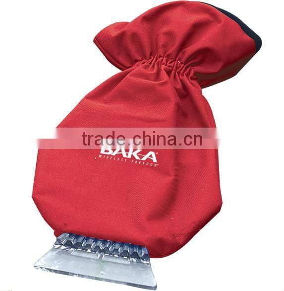 Plastic Snow Scraper, Ice Scraper with Glove