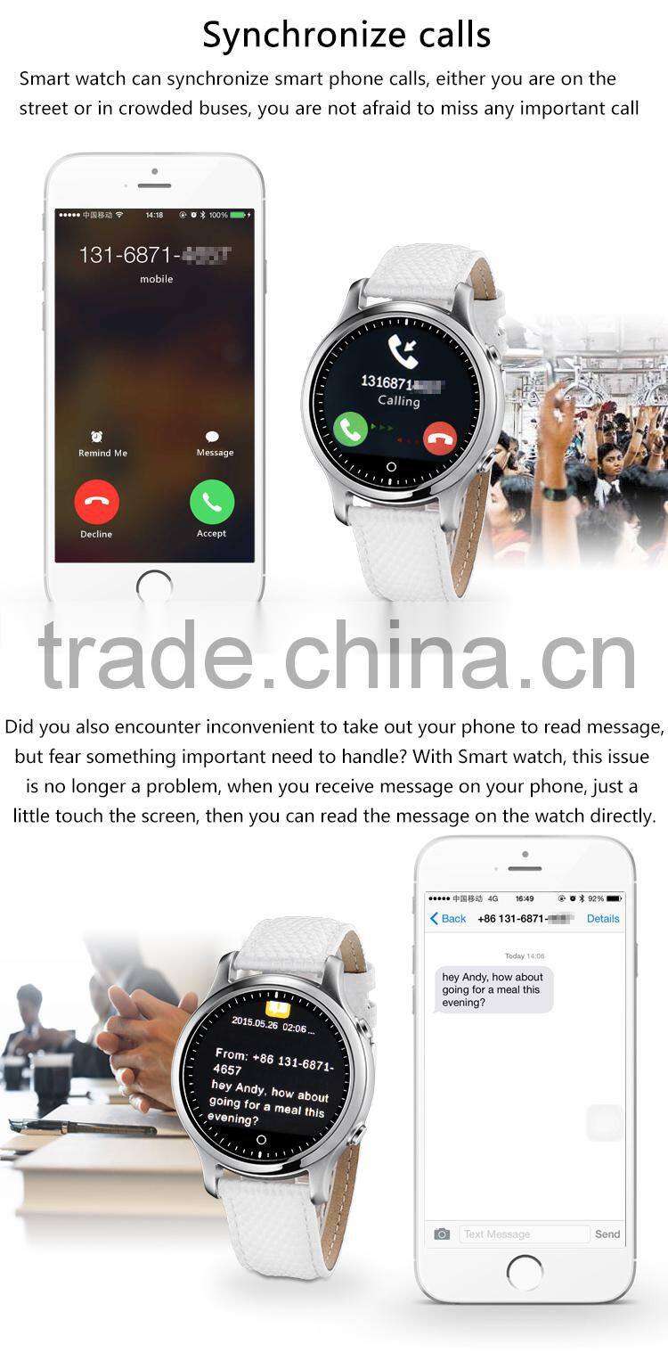 new product 2015 S360 smart watch,android smart watch, for smartphone smart watch phone