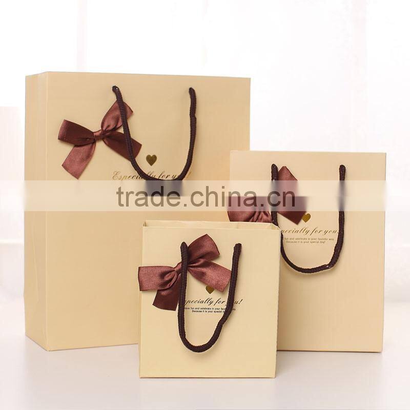 high quality folding paper bag for gift