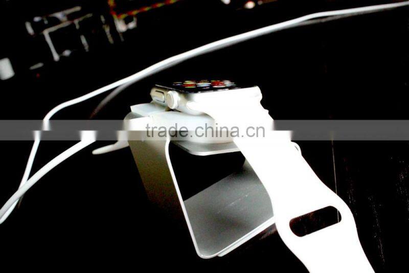 newest products for Apple watch aluminum stand for iphone and for Apple watch charging dock