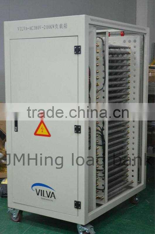 415VAC 400kW manual control resistive dummy load bank for generator testing