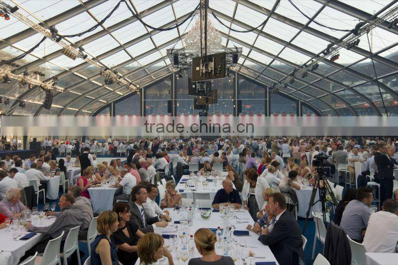 Elegante carpa estructural para fiesta en Chile