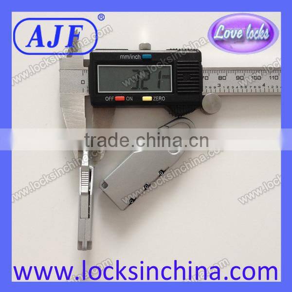 2015 AJF cheapest cute number combination padlock