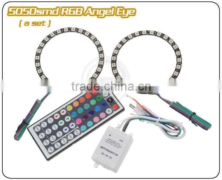 Epistar chips 5050 smd White PCB 40mm full circle toyota angel eyes headlight
