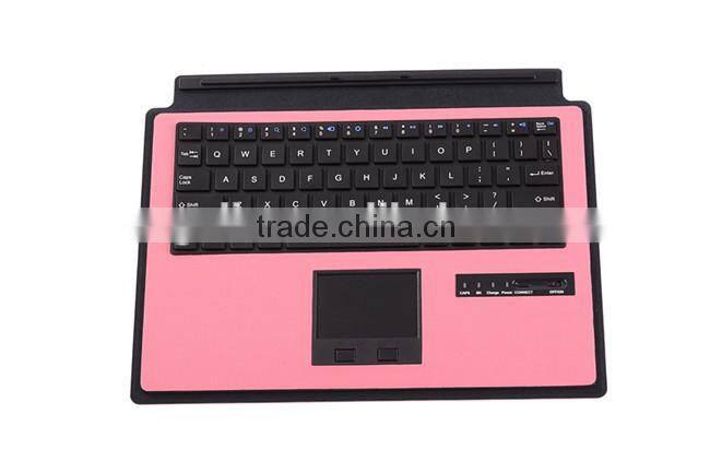 2015 shenzhen detachable ABS mini bluetooth keyboard for Microsoft Surface 3