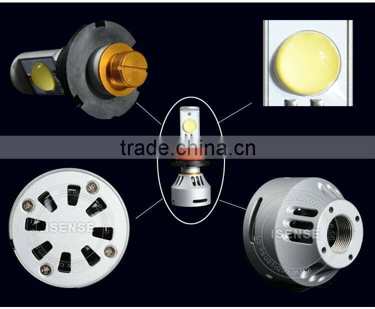 UNIVERSAL FIT LED CAR HEADLIGHT KIT H4 H7 H8 H9 H13 H16 9005 9007