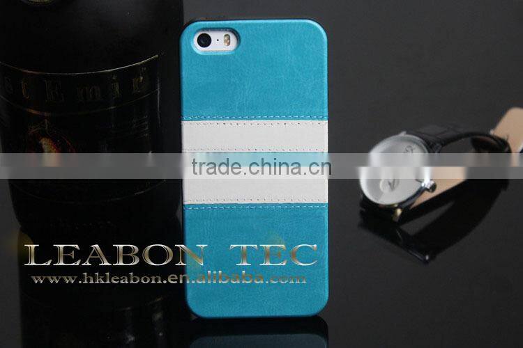 2014 new product leather back case for iphone 5s cell phone case, alibaba