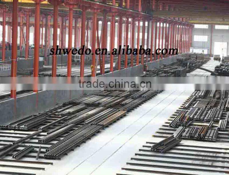 UIC54 rail railway turnout casting frog