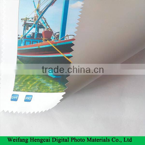 Latex certificated PP paper inkjet printing roll banner