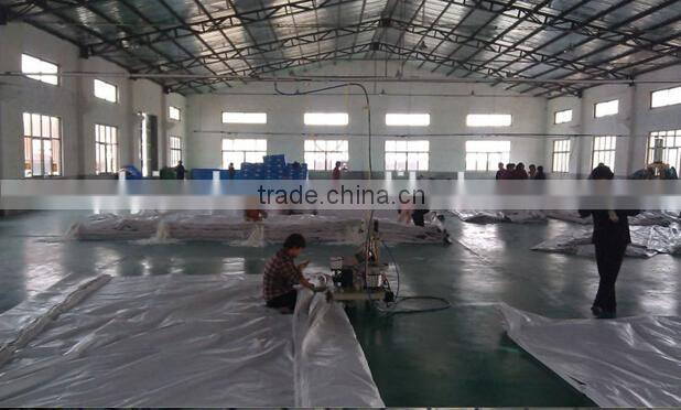 plastic mesh fabric tarp PP sliver/blue triangle plastic rope waterproof anti-aging antioxidant factory directly best sell
