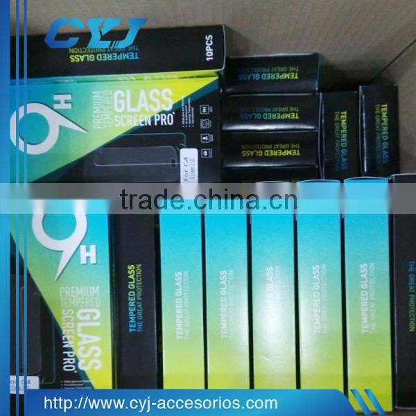 high quality 9H 0.33mm color screen protector