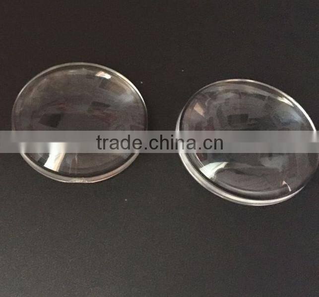 High quality optical acrylic google cardboard biconvex lens 37mm diameter