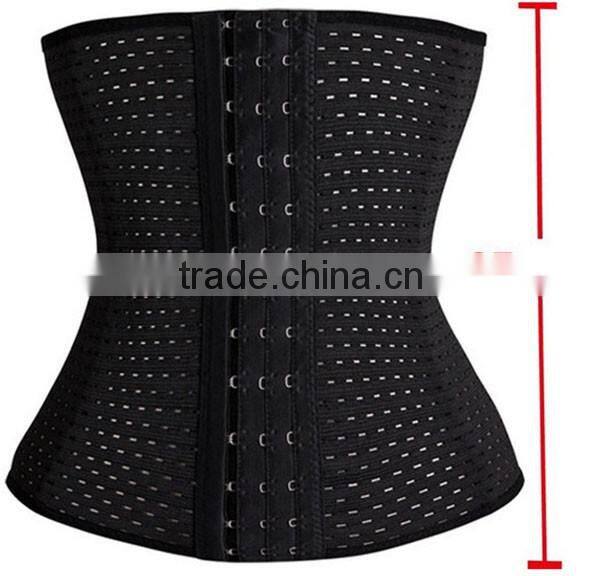 Factory supplier latex waist cincher/steel boned corset/corset waist trainers